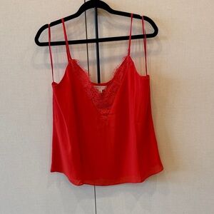 Socialite Scarlet Lace Cami